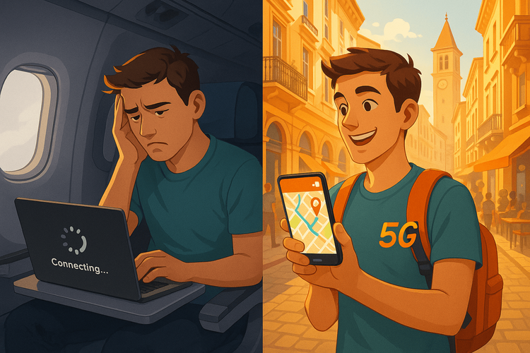 In-Flight WiFi vs. eSIM: Real Cost & Savings Guide for 2026